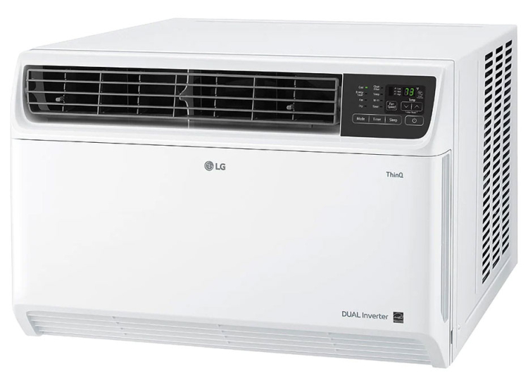 LG 23,500 BTU 230/208V DUAL Inverter Smart Wi-Fi Enabled Window Air Conditioner - LW2422IVSM
