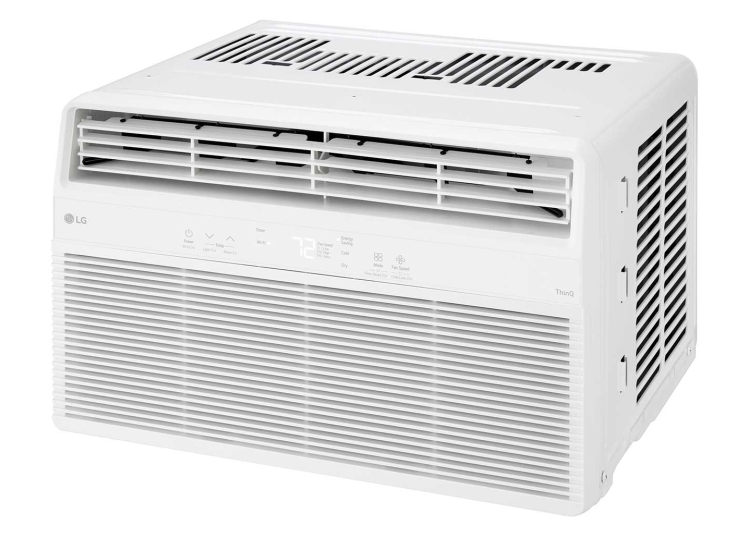 LG Window Air Conditioner 8,000 BTU 115V Smart Wi-Fi Enabled - LW8024RSM