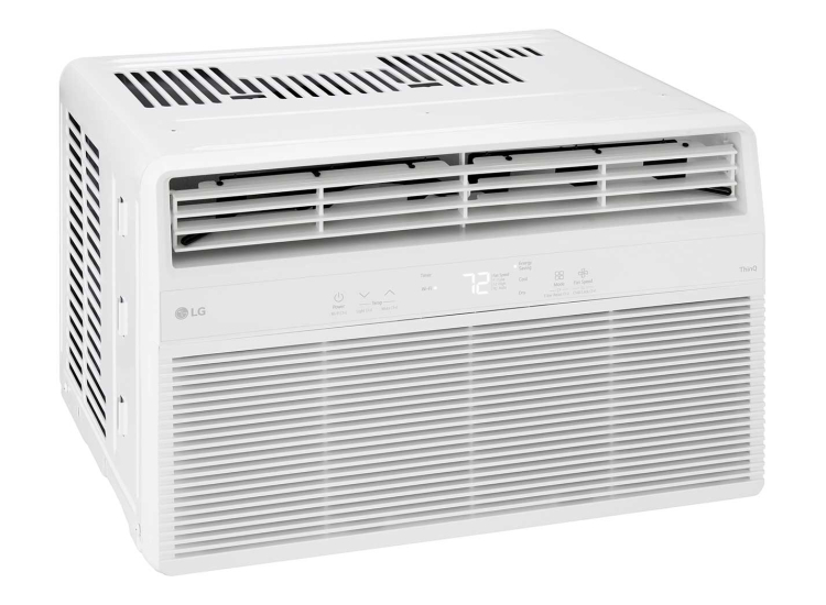 LG Window Air Conditioner 8,000 BTU 115V Smart Wi-Fi Enabled - LW8024RSM