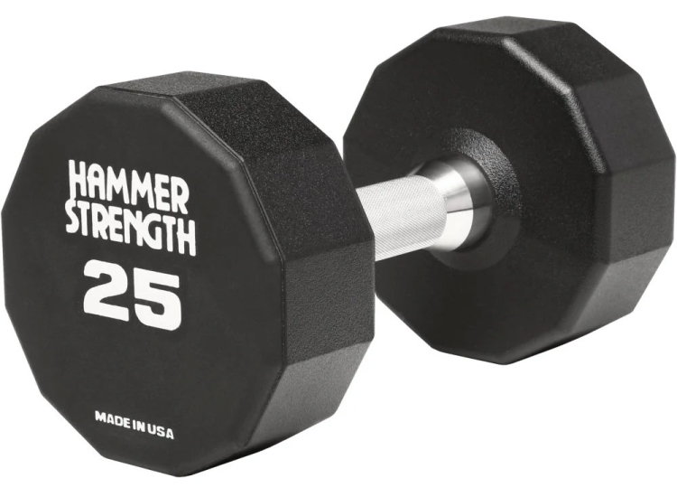 Dumbbell Hs Code Life Fitness Hammer Strength 25 lb 12-Sided Dumbbell - HS-DB-1014-02