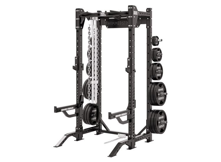 Life Time Platform Rack Life Fitness Half Rack Hammer Strength HD Elite ID - ELT-HR-ID | Abt