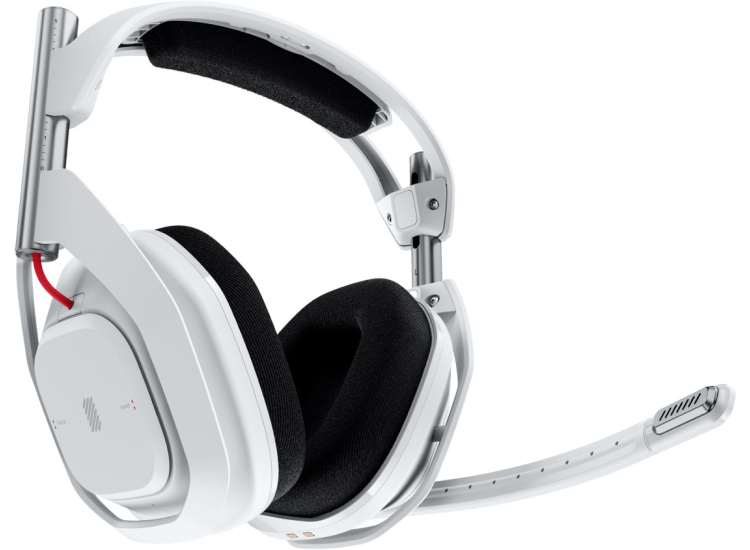 Logitech ASTRO A50 (Gen 5) LIGHTSPEED Wireless Gaming Headset + Base Station in White - 939-002229