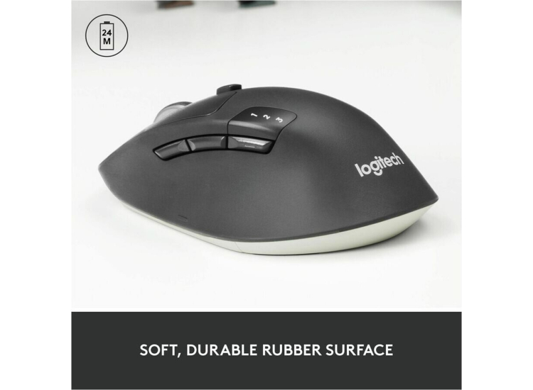Logitech M720 Triathlon Multi-Device Wireless Mouse - 910-004790