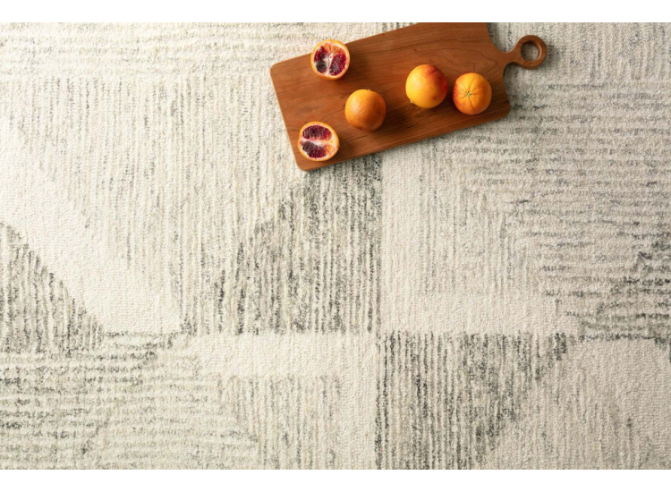 Loloi Milo Collection 8'6" x 12' Light Grey & Granite Rug - MILMLO06912LCGN