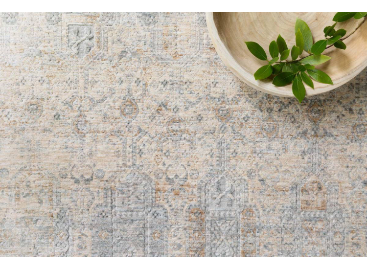 Loloi Pandora Collection 7'10" x 10' Ivory & Mist Rug - PANPAN02810IVMI