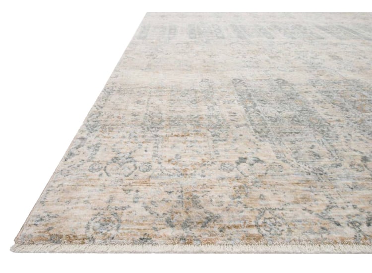 Loloi Pandora Collection 7'10" x 10' Ivory & Mist Rug - PANPAN02810IVMI