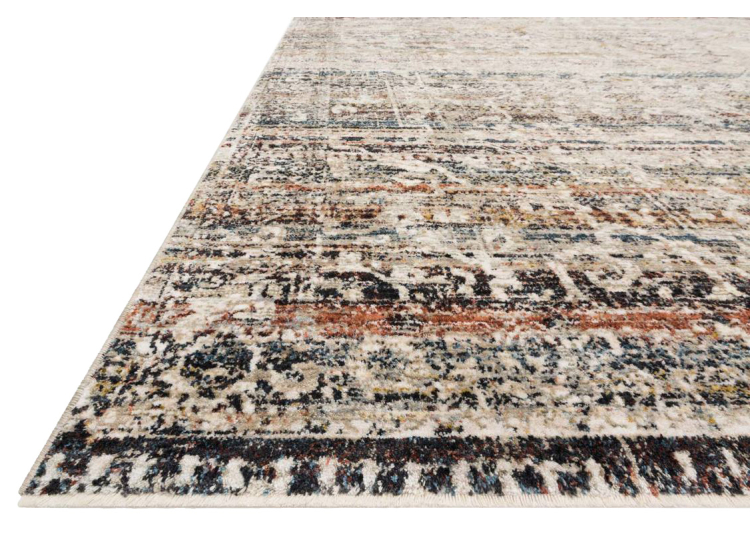 Loloi Theia Collection 7'10" x 10' Taupe & Multi Rug - THETHE03810TAML