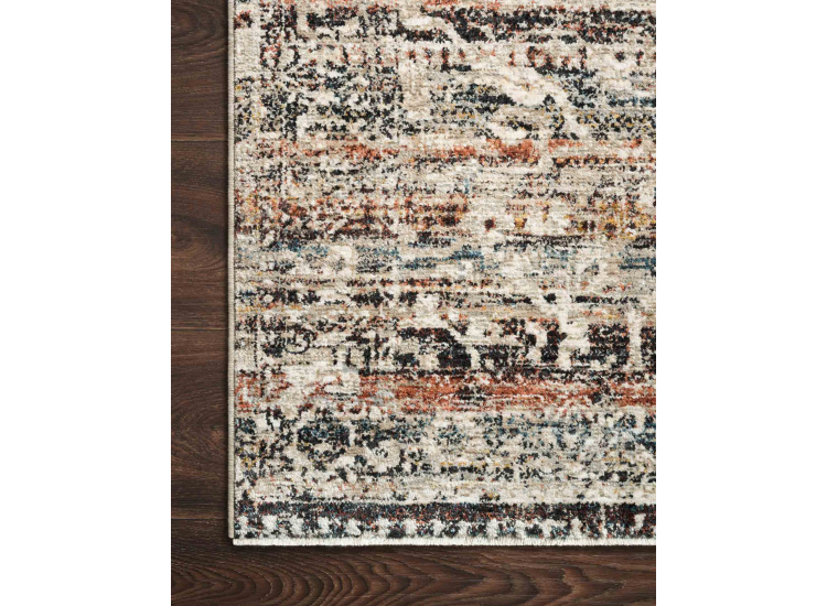Loloi Theia Collection 7'10" x 10' Taupe & Multi Rug - THETHE03810TAML