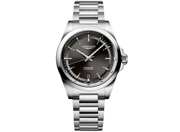 Longines Conquest Watch 38mm Black Sunray|Stainless Steel L37204526