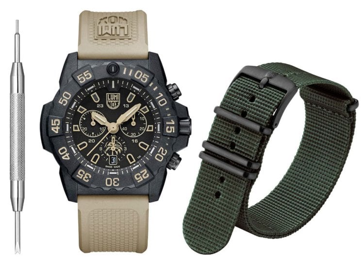 Luminox Navy SEAL Foundation Chrono 45mm Military Watch