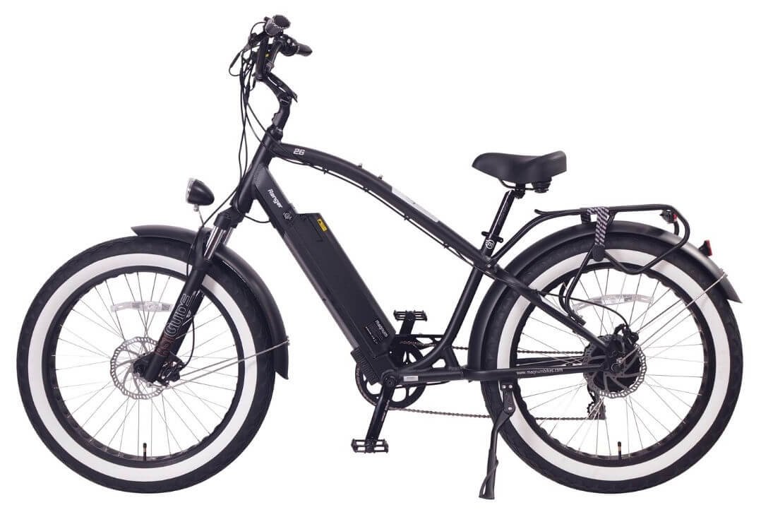 Magnum Ranger Black 750W Electric Bike - RANGER-MB-48V21A