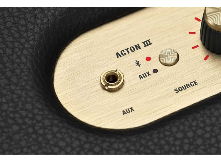 Marshall Acton III Black Bluetooth Loudspeaker Abt