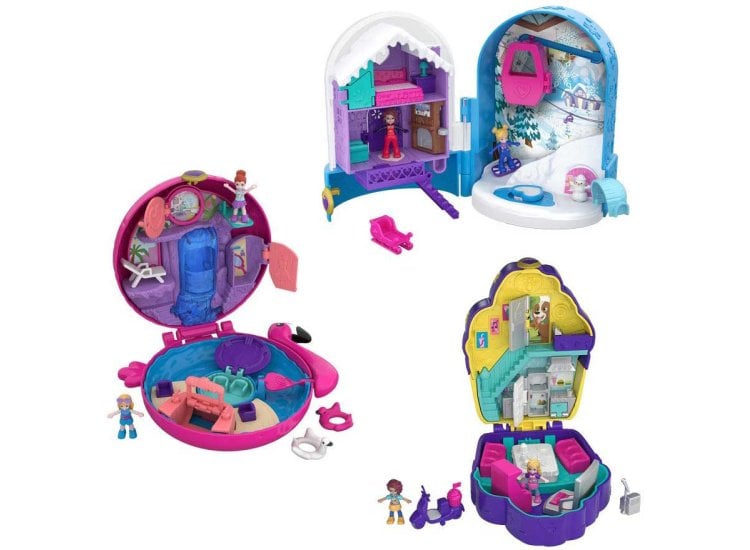 Mattel Polly Pocket Big Pocket World Themed Set MTTFRY35