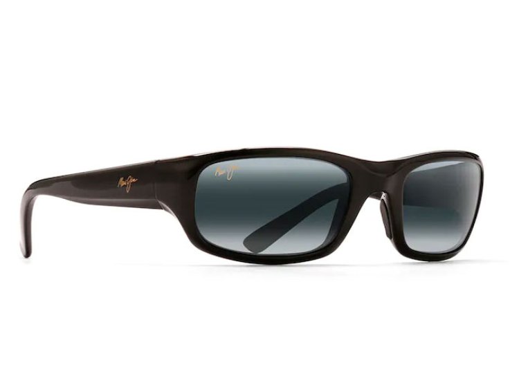 Maui Jim Stingray Gloss Black Unisex Sunglasses 103-02