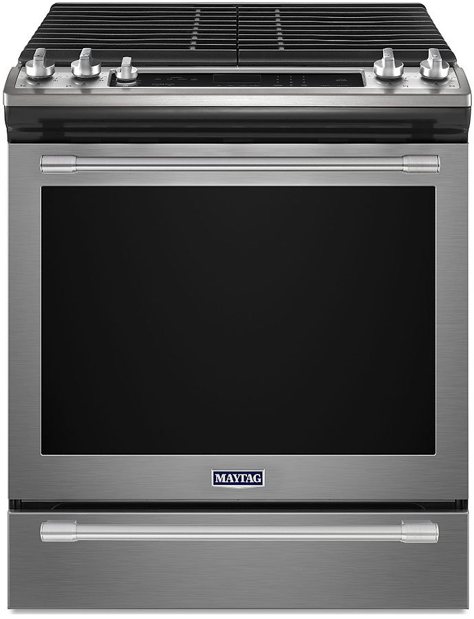 Maytag 30 Stainless Slide In Gas Range Mgs8800fz Maytag 30 Stainless Slide In Gas Range Mgs8800fz