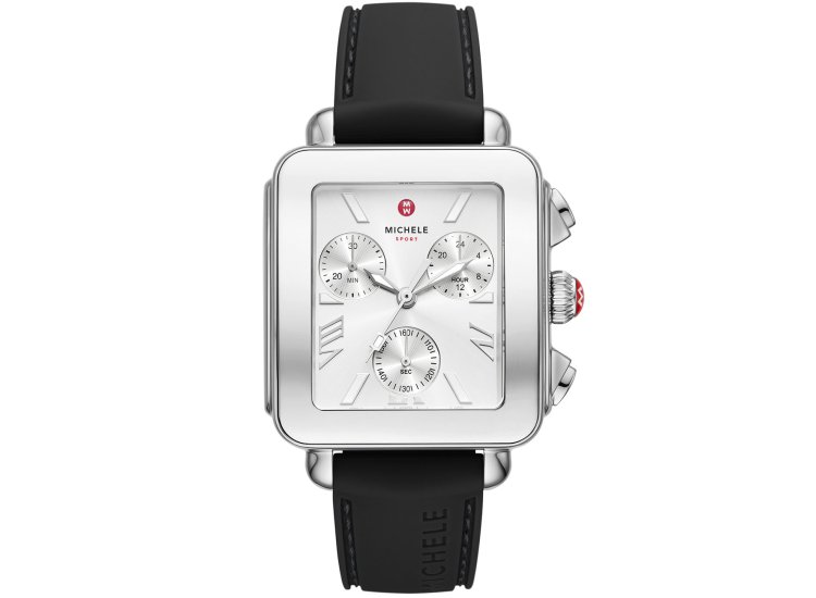 Michele Deco Sport Chronograph Stainless Steel Watch 36mm