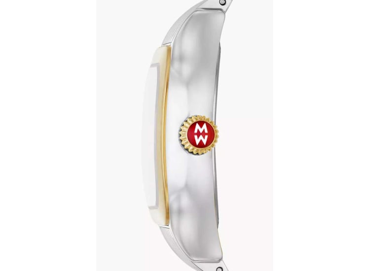 Michele Meggie Watch 29mm in Two-Tone with 18K Gold-Plated Diamond Dial Gift Set - MWW33B001SET