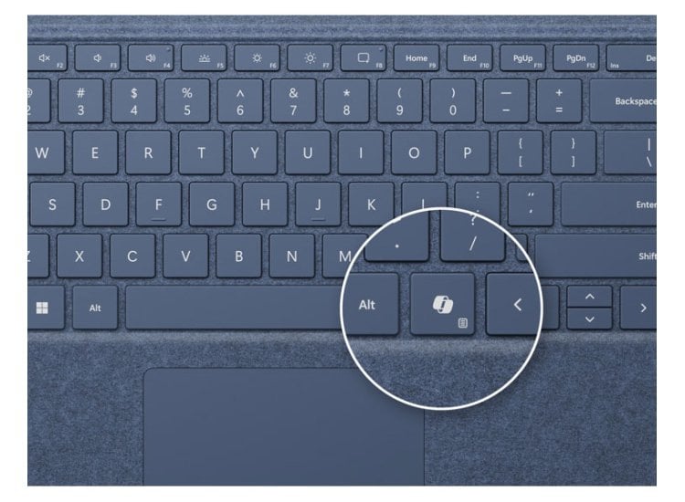 MICROSOFT 1725 SURFACE Pro 4/5/6/7 Tipo Cover Tastiera UK QWERTY (P37 EUR 27,43 - IT - Foto 1