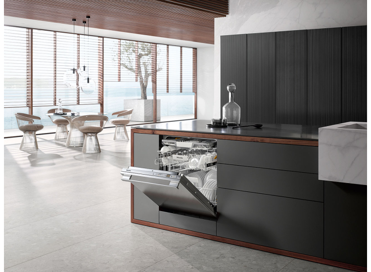 Miele G 5266 SCVi SF 24" Stainless Steel Fully Integrated Dishwasher With ContourLine Handle - 11636750