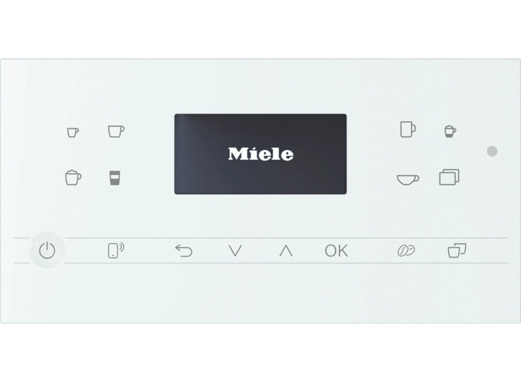 Miele CM 6160 MilkPerfection Lotus White Countertop Coffee Machine - 11648170