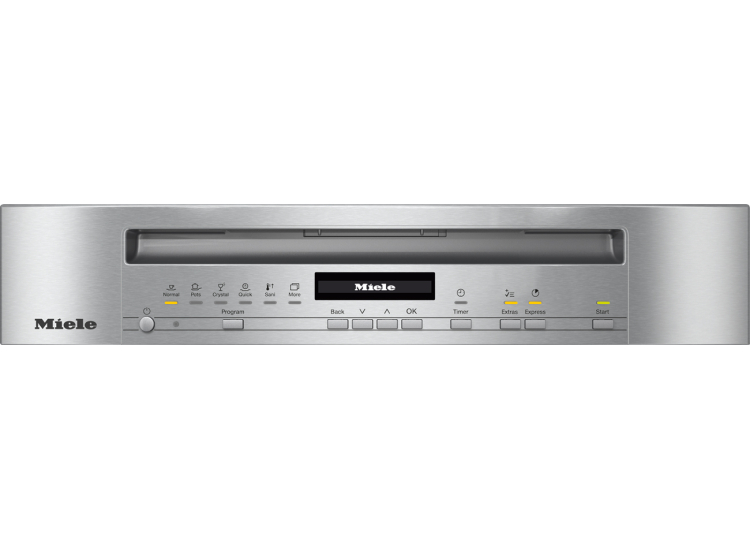 Miele G 7216 SCU Pre-Finished Dishwasher 24-Inch in Clean Touch Steel - 12497130