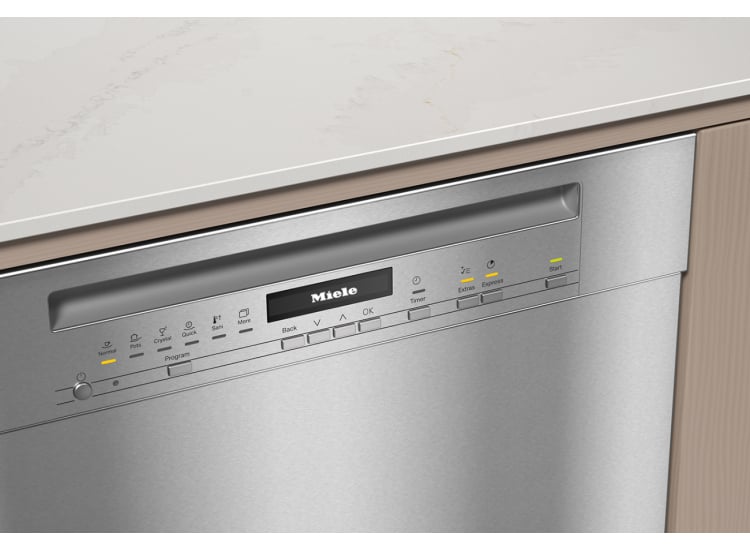 Miele G 7216 SCU Pre-Finished Dishwasher 24-Inch in Clean Touch Steel - 12497130