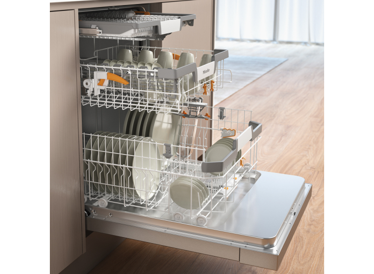 Miele G 7216 SCU Pre-Finished Dishwasher 24-Inch in Clean Touch Steel - 12497130