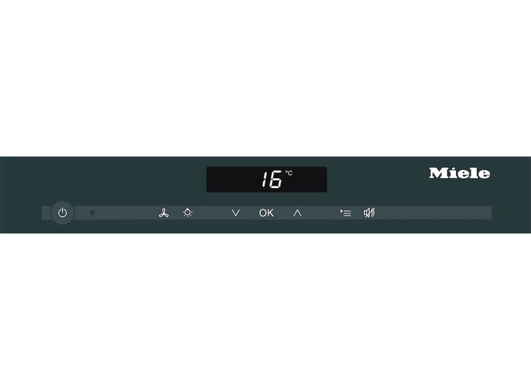Miele 3.9 Cu. Ft. Built-Under Wine Storage Unit 24-Inch Wide Right-Hinge in Black Frame - 10028650