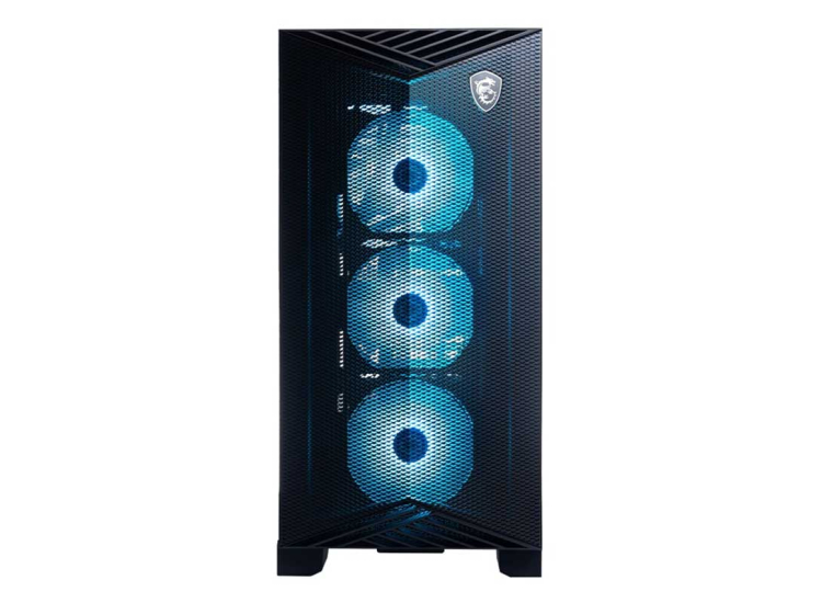 MSI Aegis ZS2 Gaming Desktop AMD Ryzen R7-9700X 32GB RAM 2TB SSD, NVIDIA GeForce RTX 5070 in Black - AEZS2C9NVP1448