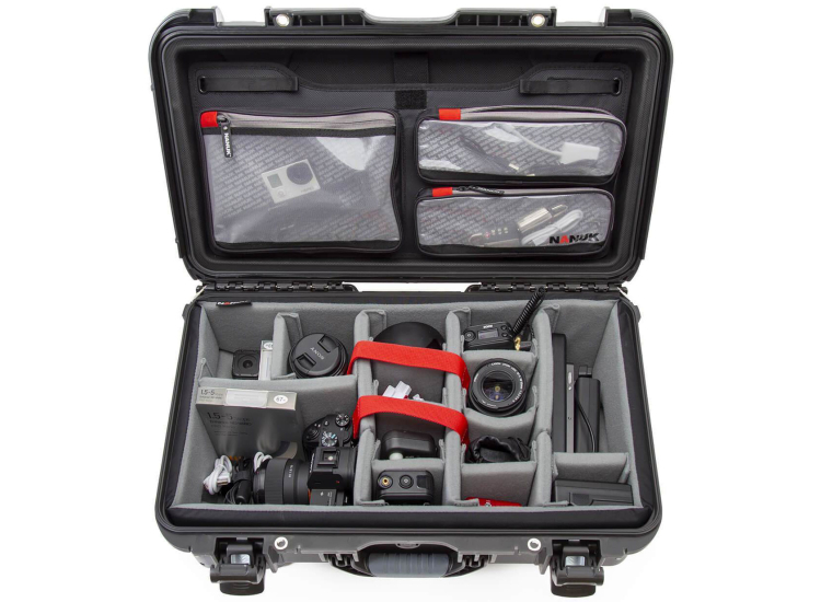 NANUK 935 Camera Case Pro Photo Kit Waterproof in Black - 935S-060BK-0A0