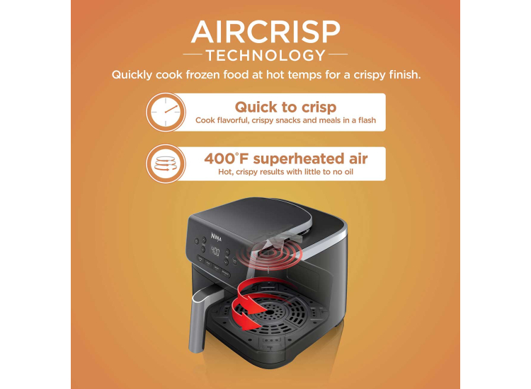 Ninja Air Fryer Pro 4-in-1 in Gray - AF141