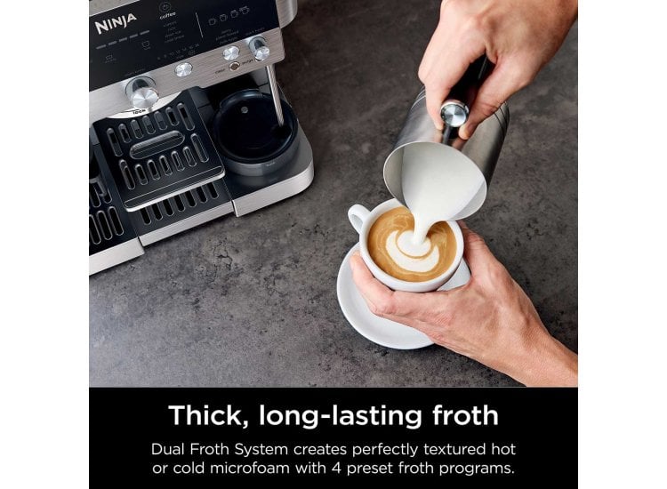 Ninja Luxe Cafe Premier with Barista Assist Technology™