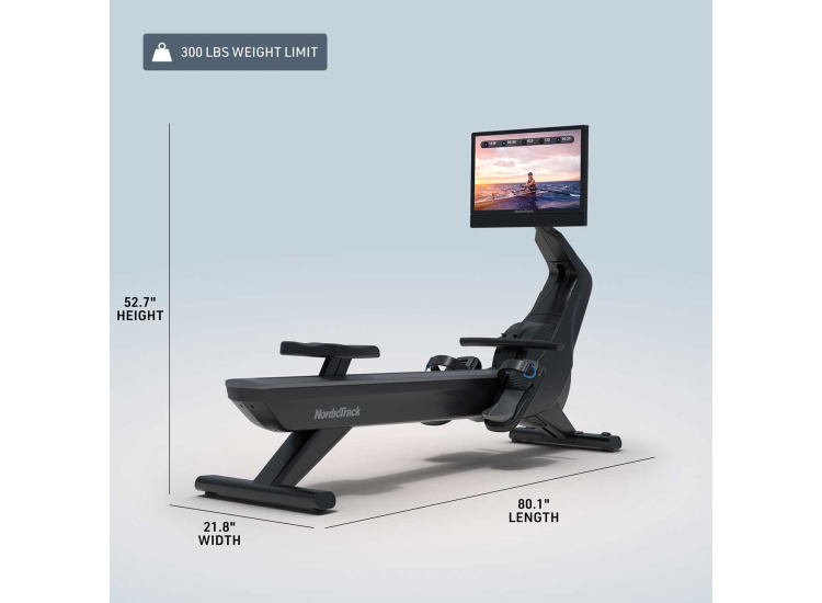 Nordic Rower Machine NordicTrack RW900 Rower Powered by iFit - NTRW19425 | Abt