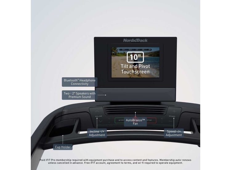 NordicTrack T Series 10 Treadmill - NTL15425
