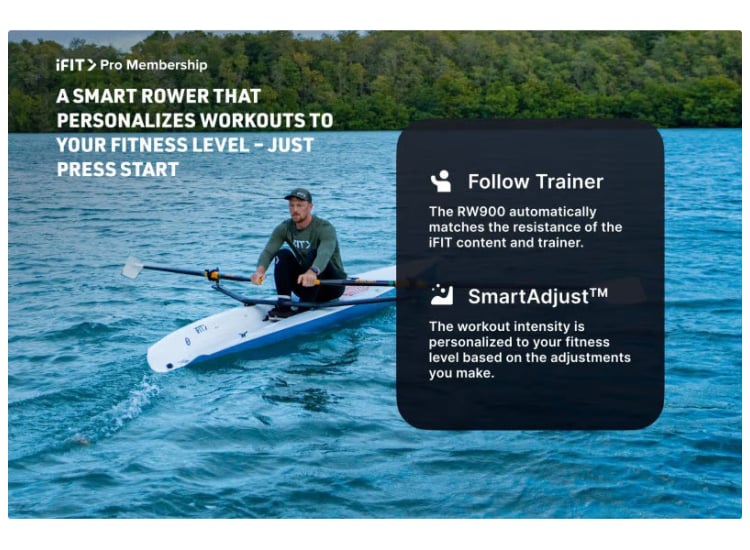 Ifit Rower Flowchart NordicTrack RW900 Rower Powered by iFit - NTRW19425 | Abt