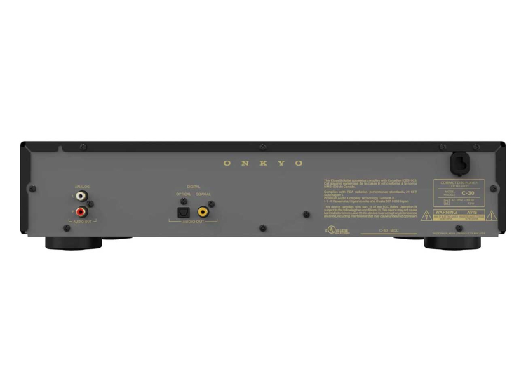 Onkyo Icon Series C-30 CD Player in Black - C30BMDC