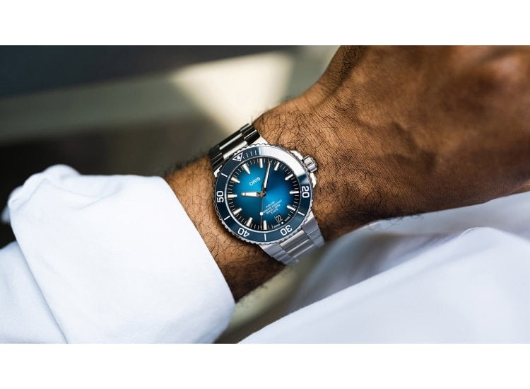 Oris Aquis Date Stainless Watch 01 400 7763 4135-07 24 09PEB