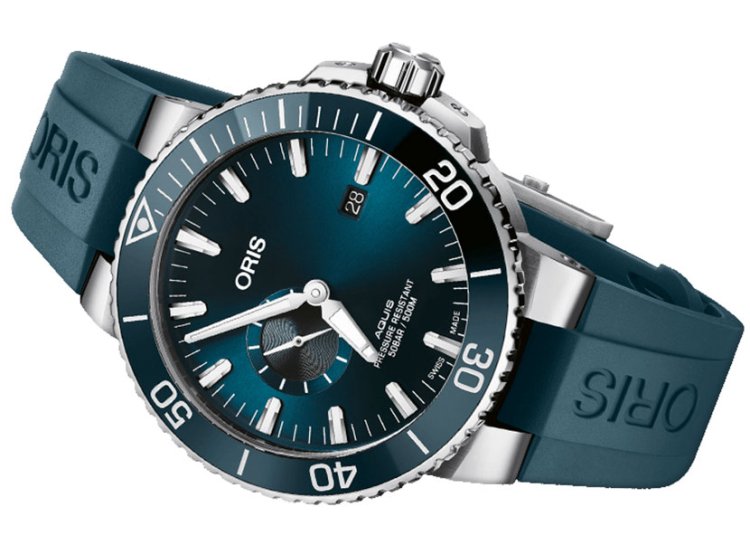 Oris Aquis Small Second Date Watch 01 743 7733 4155 07 24 69E