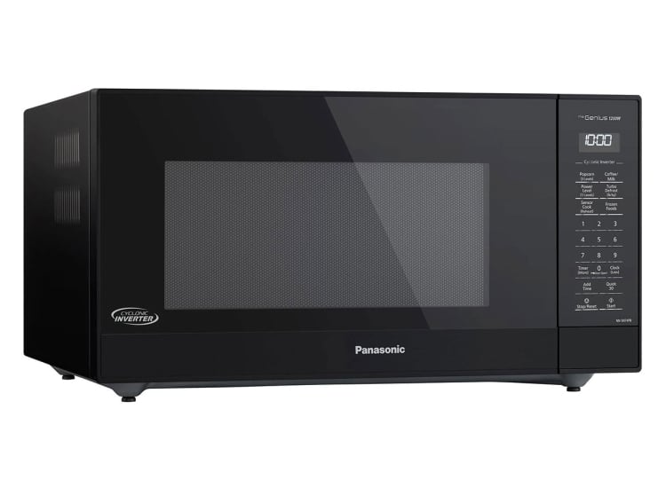 Panasonic Microwave with Cyclonic Inverter 1.6 Cu. Ft. in Black - NN-SN74PB