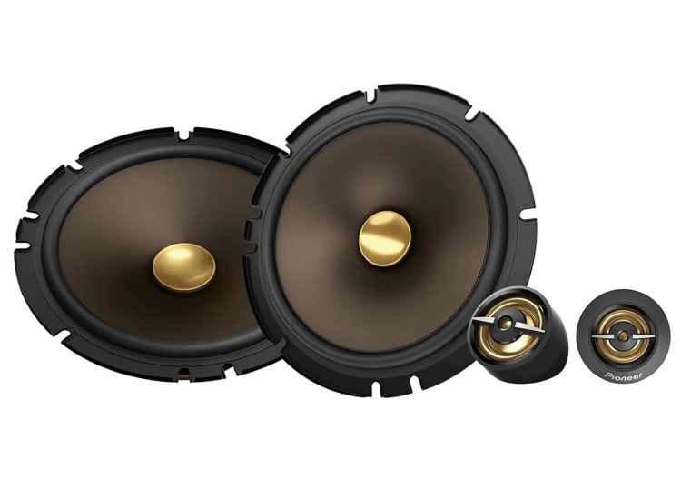 Pioneer 6-1/2-inch 370W Component Speakers TSA653CH Abt