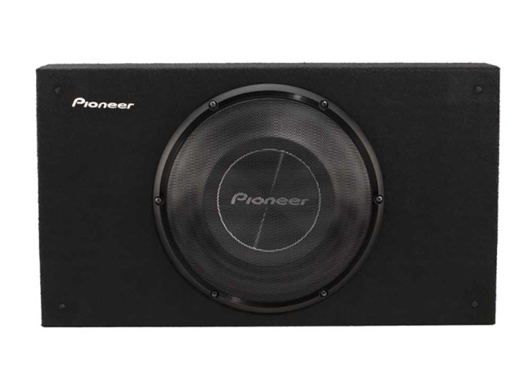 Pioneer TS-A2000LB 8” Shallow Subwoofer – Pre-loaded Enclosure, Single VC, 250W RMS