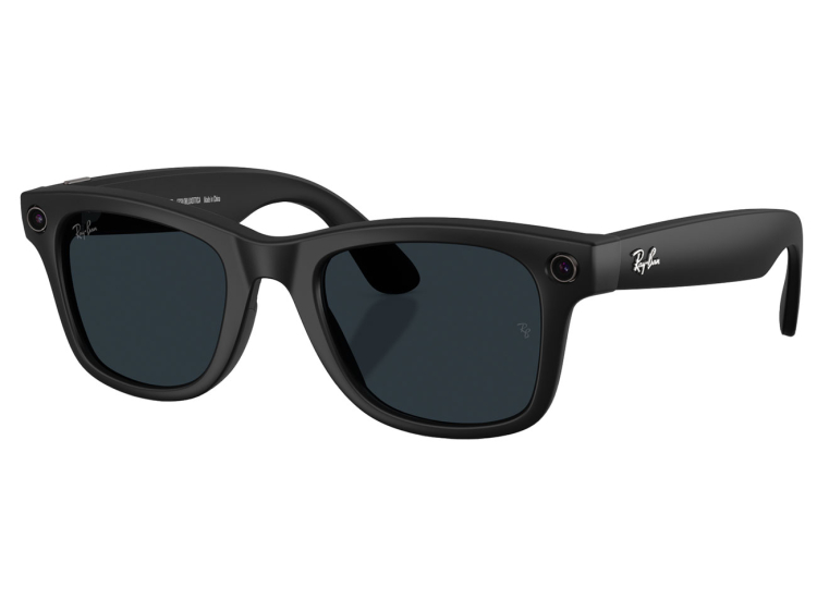 Ray-Ban Meta Wayfarer Sunglasses (Gen 2) 50mm in Matte Black with Clear | Grey Transition Lenses - RW4012-601S1Z50