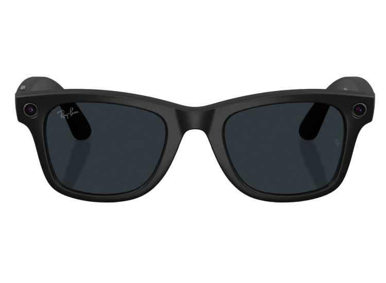 Ray-Ban Meta Wayfarer Sunglasses (Gen 2) 50mm in Matte Black with Clear | Grey Transition Lenses - RW4012-601S1Z50