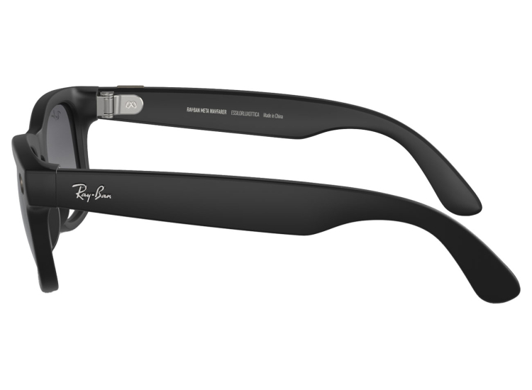 Ray-Ban Meta Wayfarer Smart Sunglasses 50mm with Polarized Light Grey Gradient Lenses - RW4006601ST350