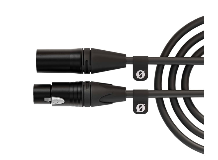 RODE Premium XLR Cable 3-Meter in Black - XLRCABLE3M-BK