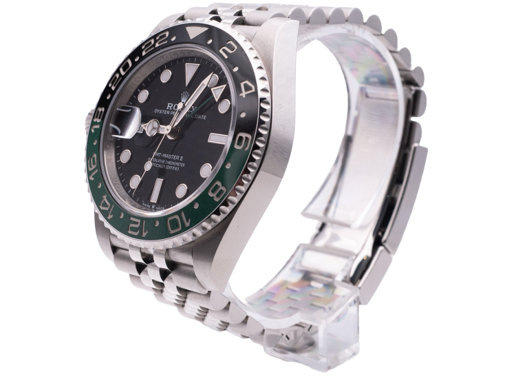 Rolex Pre-Owned GMT-Master II Watch 40mm - Year 2025 - with Black Dial - 126720VTNR-7