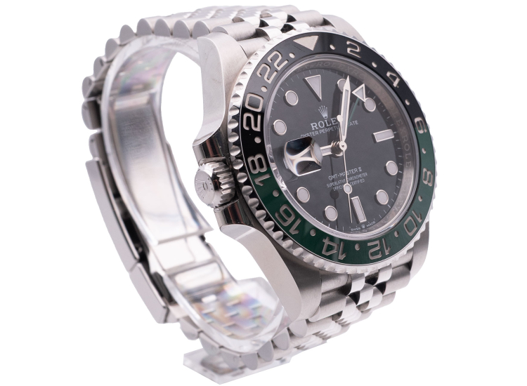 Rolex Pre-Owned GMT-Master II Watch 40mm - Year 2025 - with Black Dial - 126720VTNR-7