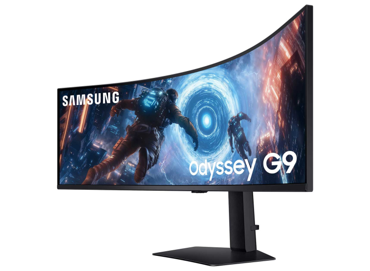 Samsung Odyssey G91F 49-inch DQHD 144Hz Curved Gaming Monitor in Black - LS49FG910ENXZA