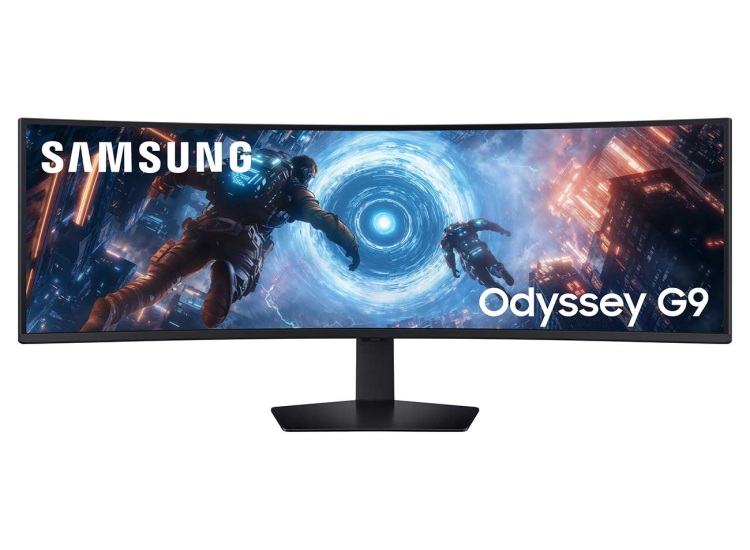 Samsung Odyssey G91F 49-inch DQHD 144Hz Curved Gaming Monitor in Black - LS49FG910ENXZA