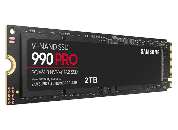 Samsung 990 PRO 2TB PCIe 4.0 NVMe SSD - MZ-V9P2T0B/AM